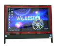 NEC デスクトップパソコン 中古パソコン VN370/H レッド デスクトップ 一体型 本体 Windows7 Celeron DVD 地デジ/BS/CS 4...