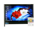 NEC デスクトップパソコン 中古パソコン VN570/B ブラック デスクトップ 一体型 本体 Windows7 Core i3 DVD 地デジ 4GB/50...