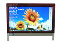 富士通 デスクトップパソコン 中古パソコン FH56/DD レッド デスクトップ 一体型 本体 Windows7 Core i5 ブルーレイ 地デジ/BS/CS...