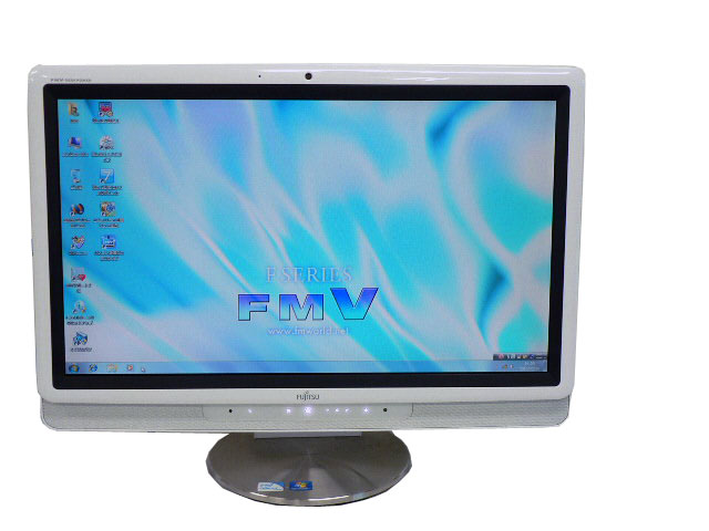 富士通 デスクトップパソコン 中古パソコン FMV DESKPOWER F/E70T ホワイト デスクトップ 一体型 本体 Windows7 Core 2 Duo DVD 地デジ 4GB/500GB 送料無料 【中古】