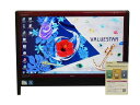 NEC デスクトップパソコン 中古パソコン VN370/A レッド デスクトップ 一体型 本体 Windows7 Celeron DVD 地デジ 4GB/500...