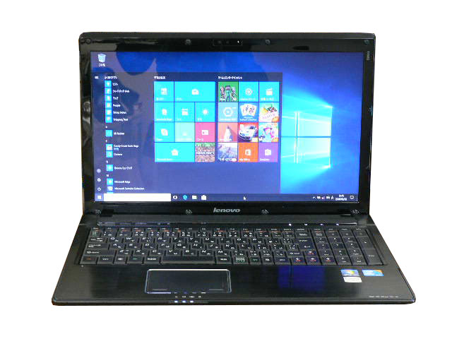 ノートパソコン 中古パソコン Lenovo G560 0679 ブラック テンキー ノート 本体 Windows10 レノボ Core i3 DVD 4GB/320GB 送料無料 【中古】