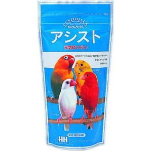 ひな鳥の差し餌から成鳥まで給餌できる総合栄養補助食品です。P2カスタムラックス　アシスト　100g［ハッピーホリデイ］