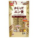 小動物の大好きなムキエン麦を自然の風味そのままに適度なかたさに固めました。マルカン かじってエン麦2本入