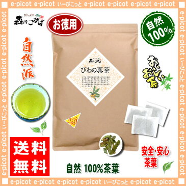 【お徳用TB送料無料】 びわ茶 (3g×80p)「ティーパック」(枇杷茶) 森のこかげ 健やかハウス