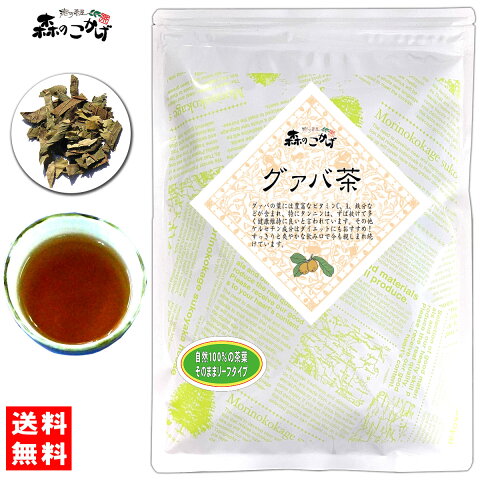 【送料無料】 グァバ茶 (200g 内容量変更)≪ガバ茶 100％≫ グアバ茶 森のこかげ 健やかハウス