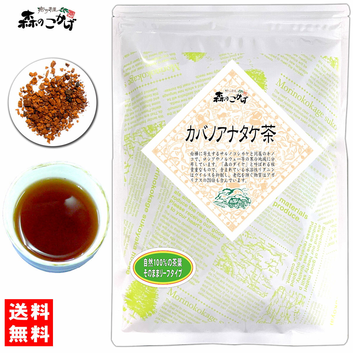 5【送料無料】 カバノアナタケ茶 (10