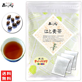 6【送料無料】 ハトムギ茶 (4g×50p)「ティーバッグ」≪はと麦茶 100％≫ 鳩麦茶 はとむぎちゃ 健康茶 ティーパック ハトムギ ハト麦 (残留農薬検査済み) 北海道 沖縄 離島も無料配送可 森のこかげ 健やかハウス 健少T