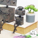 【あす楽】 置物 メタルロボット3号小 4918 村田屋産業 ガーデンオーナメント おしゃれ オブジェ インテリア 雑貨 かわいい ガーデニング ブリキ ロボット 小さい ガーデン オーナメント ディスプレイ 飾り レトロ アンティーク フィギュア お座り ブリキオブジェ 可愛い 花