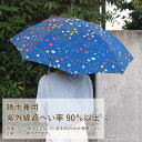 【あす楽】 傘 晴雨兼用 レディース 雨傘 ジャンプ傘 レディース雨傘 ワンタッチ おしゃれ ブランド 60cm グラスファイバー 軽量 かわいい uvカット 雨具 アンブレラ レイン 丈夫 柄 花 鳥 ディバージョン 【naosudou長傘】 3