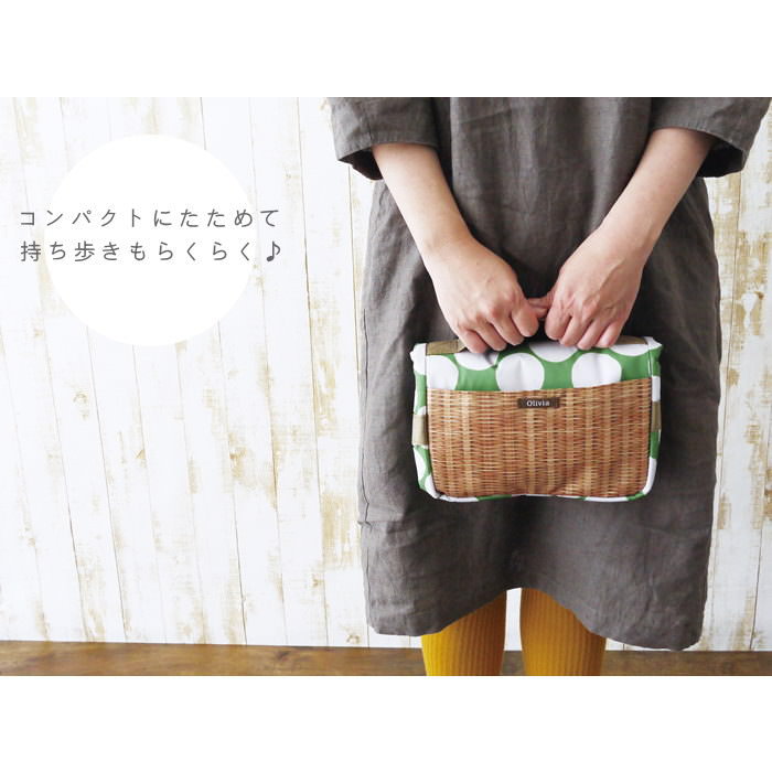 【即出荷】 エコバッグ 折りたたみ レジカゴ Olivia レジカゴバッグ A371 現代百貨 買い物バッグ ショッピングバッグ 保冷 保温 バッグ トート 大容量 20L おしゃれ かわいい たためる 携帯 ピクニック 運動会 レジャー 【ネコポス便送料無料】