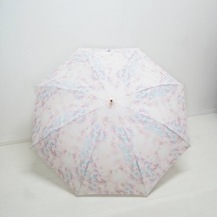 【あす楽】 傘 晴雨兼用 長傘 Ayano Ichiyanagi 晴雨兼用傘 CS-2481 藤田屋 レディース 軽量 60cm 日傘 8本骨 耐風 ワンタッチ グラスファイバー 丈夫 ジャンプ式 雨傘 ジャンプ傘 レディース雨傘 風に強い 通勤 通学 雨具 おしゃれ ブランド かわいい uvカット レイン