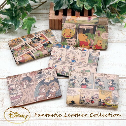 即出荷 定期入れ パスケース レディース 二つ折り キャラクター ディズニー かわいい Icカード 小物 革 Disney 本革 レザー おしゃれ ミッキー ミニー ドナルド チップ デール プー アリス ギフト 日本製 ディズニーパスケース ネコポス便不可 あす楽対応