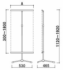 クイックロックバースタンド ( バナースタンド...の紹介画像2