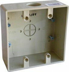 露出スイッチボックス 2ケ用 ミライ PVR-AWJ 00-9254