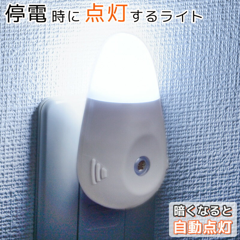 ナイトライト 停電時緊急点灯 明暗式 白色LED NIT-APHB4-W 07-8865