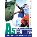 ラミネートフィルム A5 サイズ 100枚入 100ミクロン LAM-FA51003 00-5394 オーム電機