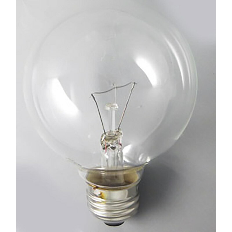 Rakuten - 旭光 白熱球 ボール形 G70 E26 クリア 40W｜GC110V-40W/70 16-4031