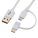 y[֑zmicroUSBP[u TypeCRlN^[t 1m_SMT-L10CMA-W 01-7090 I[d@