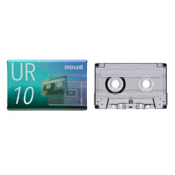 マクセル maxell カセットテープ UR 10分｜UR-10N 17-5155