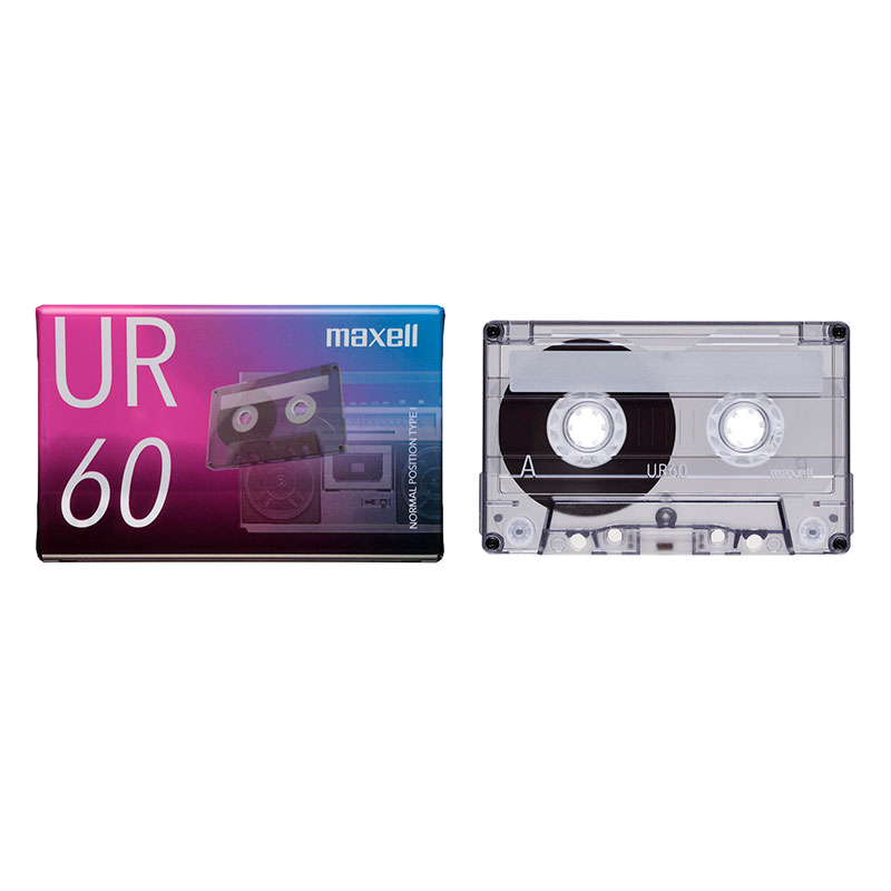 マクセル maxell カセットテープ UR 60