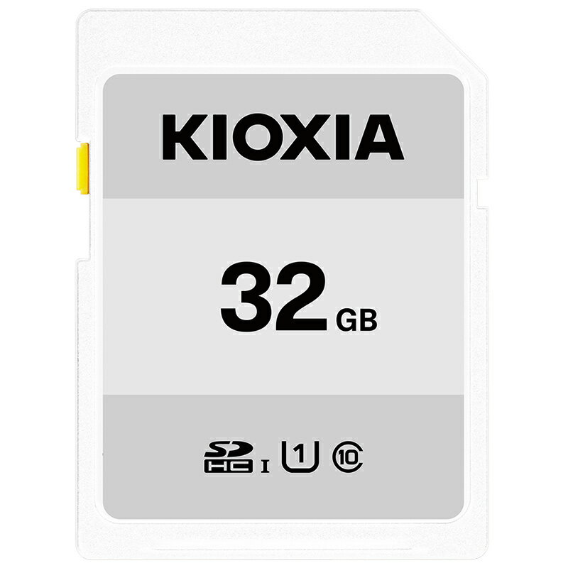 キオクシア SDHCメモリーカード UHS-I 32GB ベーシックモデル｜4582563851429 11-1076