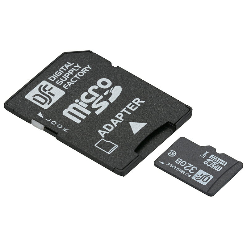 高耐久マイクロSDメモリーカード 32GB｜PC-MMD32G-K 01-3058 2