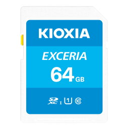 キオクシア SDXCメモリーカード UHS-I 64GB EXCERIA｜4582563852334 11-0903