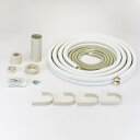 TOYO フレア配管セット 2分×3分 6×9mm 5m 電線なし|DIA-235HV 14-3009