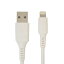 饹Хʥʽš֥̿Lightning/USB-A 2m ۥ磻ȡR20CAAL2A02WH 15-8640
