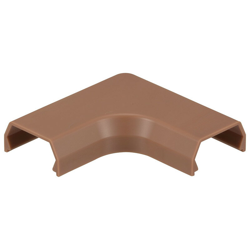 モール用曲がり 2号 茶 2個入｜DZ-AMM2-T/2P 09-2669 オーム電機