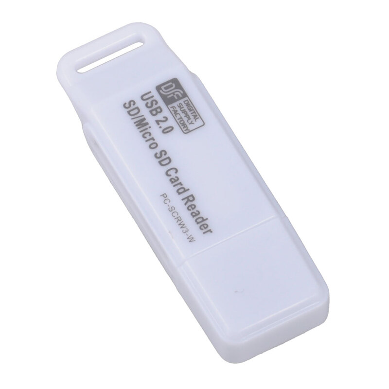 33in1マイクロSD＋SD用リーダー ホワイト PC-SCRW3-W 01-3525 オーム電機