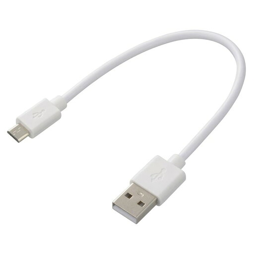 USBケーブル microBケーブル 2A USB-マイクロB 18cm|SMT-LB18CM-W 01-7239 オーム電機 USBケーブル microBケーブル 2A USB-マイクロB 18cm|SMT-LB18CM-W 01-7239 オーム電機