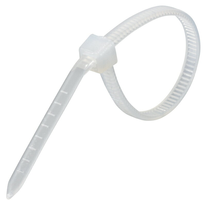 ロックタイ 屋内用 100mm 100本入 白｜LT-100W100WH 04-3131