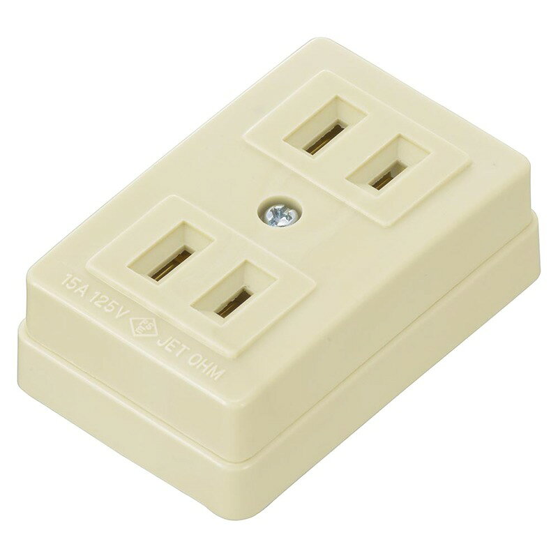 Rakuten - ダブルコンセント 2口｜HS-RK2 06-5395 オーム電機