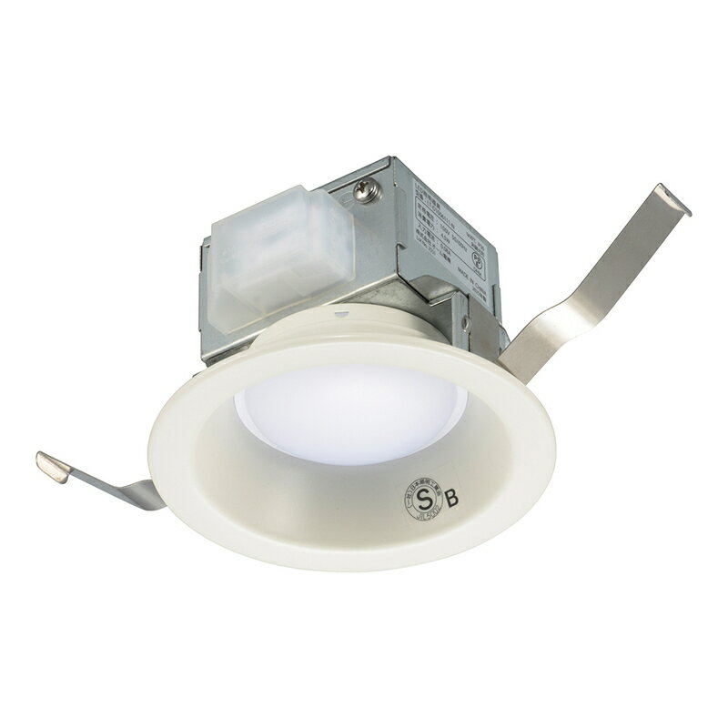 Rakuten - 【電気工事必要 端子台接続】 ダウンライト LED Φ100mm 全光束 520ルーメン 5000K 昼白色相当 屋内専用 天井照明 照明器具 照明 リビング 廊下｜オーム電機 LT-D1006111-N 06-5126