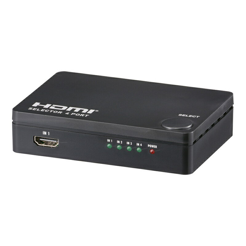 HDMI 切替器 セレクター 出力 1ポート 入力 4ポート （前面 1ポート 背面 3ポート...