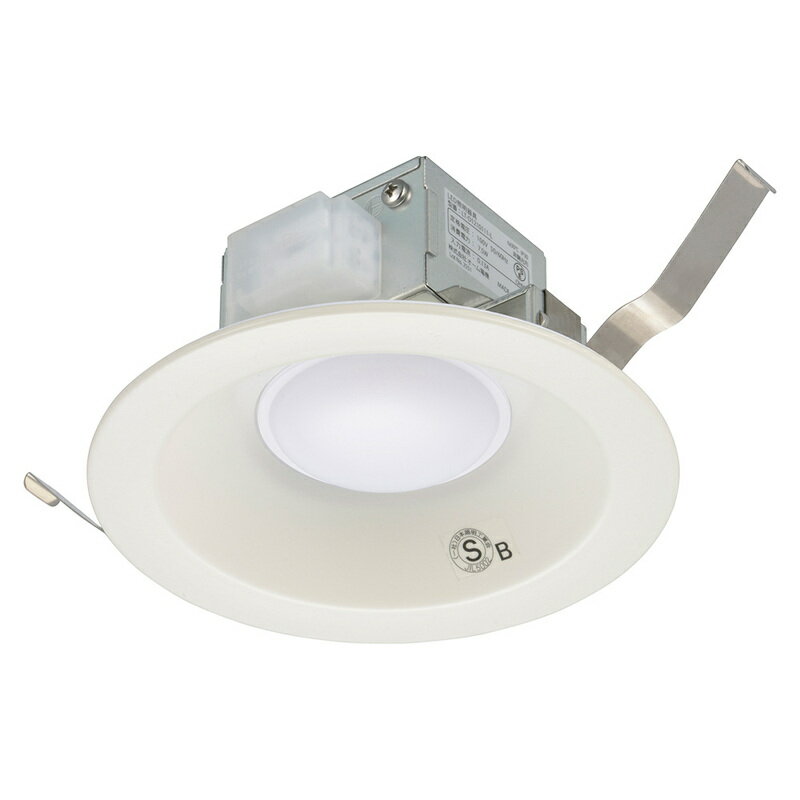 乐天商城 - 【電気工事必要 端子台接続】 ダウンライト LED SB形 Φ125mm 100形電球1灯器具相当 全光束 750ルーメン 2700K 電球色相当 屋内専用 天井照明 照明器具 照明 リビング 廊下｜LT-D1210111-L 06-5131 オーム電機