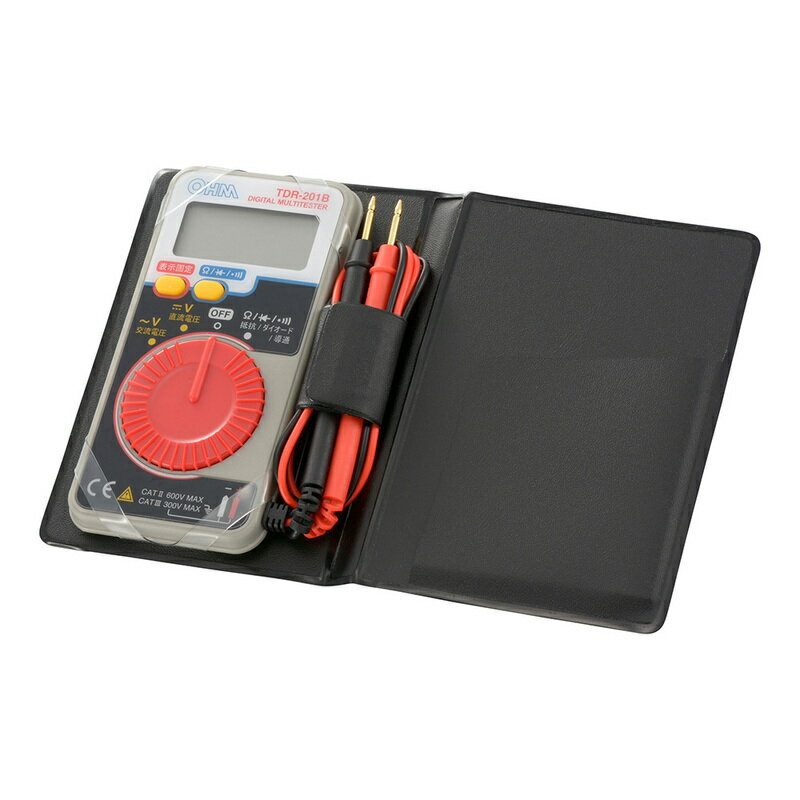 オーム電機(Ohm Electric) デジタルマルチテスター TDR-201 tf8su2k デジタルマルチテスター_TDR-201 09-2002｜通販ならオーム電機ダイレクト