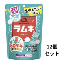 森永製菓 超大粒ラムネ 60g×12個