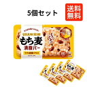 【5個セット】 UHA味覚糖 もち麦 満腹バー 十六雑穀プラス 55g