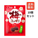 【10個セット】なとり 梅スッキリチャック付 14g 干し梅 梅干し 熱中症対策 塩分補給