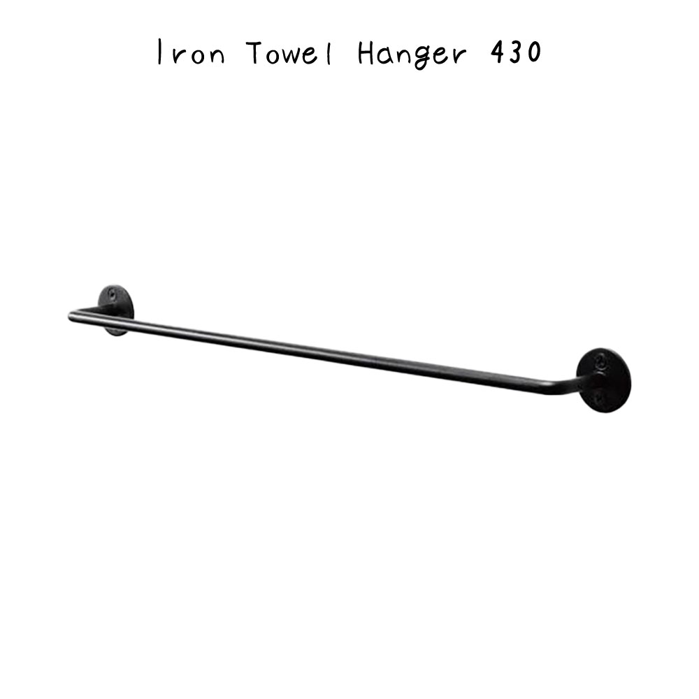 タオルハンガー タオルホルダー タオル掛け タオルかけ IIron Towel Hanger 幅430mm 鉄 おしゃれ シンプル レトロ オシャレ リビング キッチン インテリア雑貨 ディスプレイカフェ レストラン …