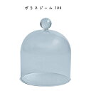 ガラスドーム100 シンプル おしゃれ かわいい 可愛い 北欧 キッチン ダイニング 蓋 ガラス 透明 クリア ディスプレイ ケーキ 菓子 アクセサリー 雑貨 小物 ケース カバー