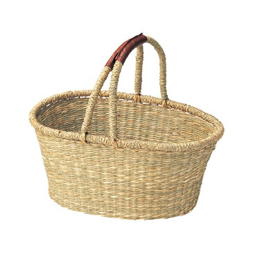 『 かご 』カゴ 籠 バスケット 店舗什器 買い物かご 買い物カゴ お買いものかご かごバッグ カゴバッグ 籠バッグ ピクニックバスケット 小物入れ おしゃれ かわいい 可愛い アジアン シンプル ナチュラル 編み シーグラス 丸型 ラウンド 楕円形 深い 深型