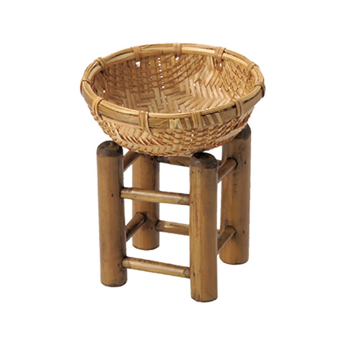 かご カゴ 籠 バスケット 店舗什器 小物入れ 小物収納ケース 収納ケース カトラリーケース ざる ザル竹バスケット おしゃれ かわいい 竹製 丸型・ラウンド 小さめ アジアン レストラン カフェ 居酒屋 キッチン リビング ダイニング 店舗用 業務用 かご