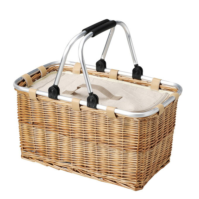 煮柳バスケット ピクニックバスケット 保冷バッグ クーラーバッグ クーラーボックス クーラーバスケット 保冷バスケット かご 籠 カゴ かごバッグ カゴバッグ 保冷ボックス ショッピングバッグ 買い物かご 買い物カゴ 天然素材 ハンドル付き 持ち手付き おしゃれ シンプル通販格安セール情報 楽天 通販