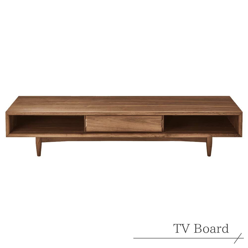 Corner Board - テレビボード テレビ台 リビングボード 収納家具 AVボード TVボード 木製 ウッド 引き戸付き ウォールナット 幅165 奥行き50 高さ33 高品質 丈夫 長持ち 高級 業務用家具メーカー インテリア おしゃれ お洒落 新築 モデルルーム モデルハウス hmdy