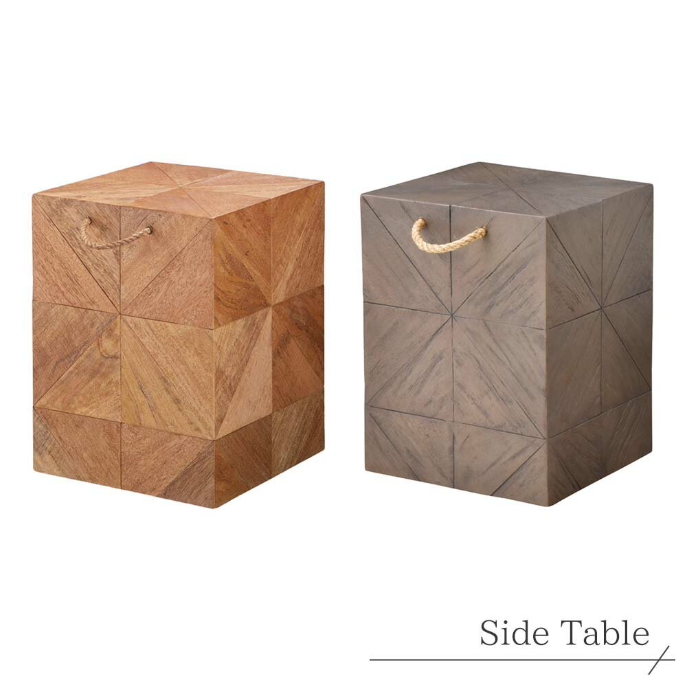 樂天商城 - サイドテーブル ソファテーブル ミニテーブル 置き台 飾り棚 スツール ナチュラル ウッディグレー 幅30 奥行き30 高さ40 高品質 丈夫 長持ち 高級 業務用家具メーカー インテリア おしゃれ お洒落 新築 モデルルーム モデルハウス hmdy