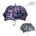 雨傘 レディース DiCesare Designs ディチェザレ デザイン リズム パンプキン コズモポリタン 傘 かさ カサ umbrella 婦人傘 デザイン傘 長傘 おしゃれ かわいい デザイン 女性用 婦人用 贈り物 プレゼント エレガント パンプキン型 お洒落 上品 日本製 国